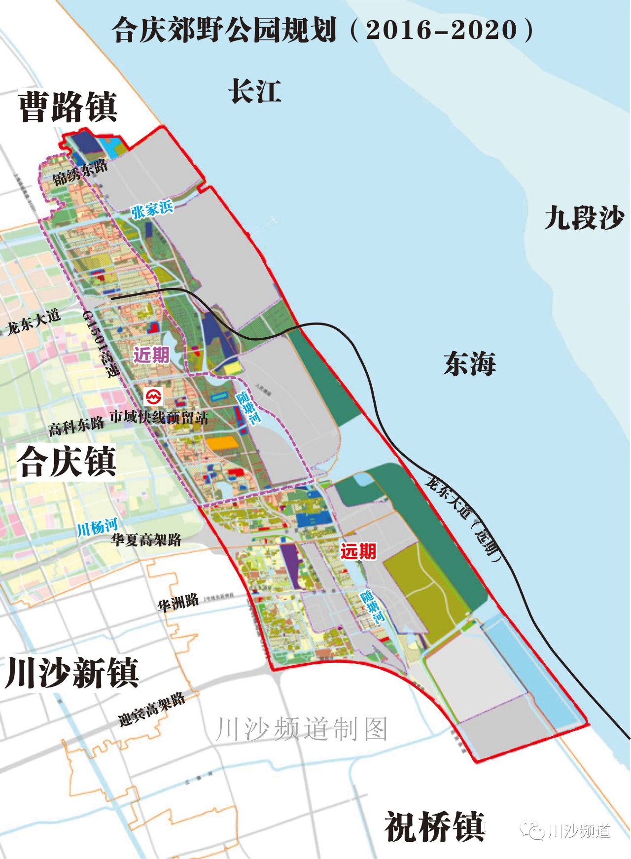 上海合庆镇最新规划图揭秘未来城市发展蓝图